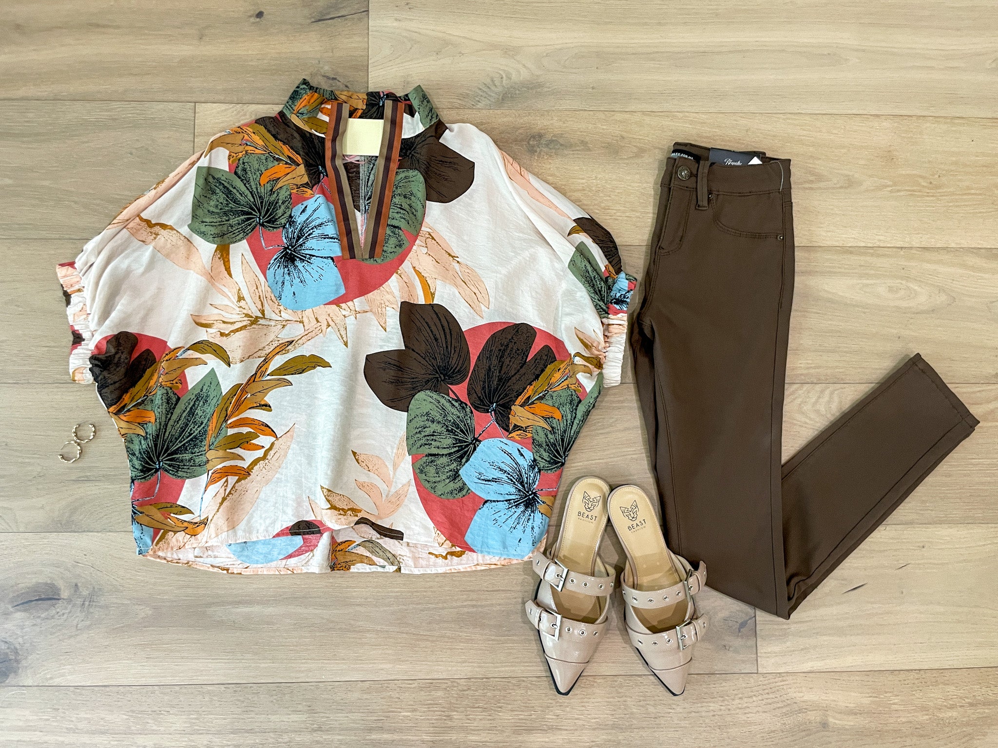 Royalty for Me Hyperstretch Skinny Jeans in Walnut