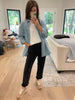 Everyday Escape Mineral Washed Pants in Black