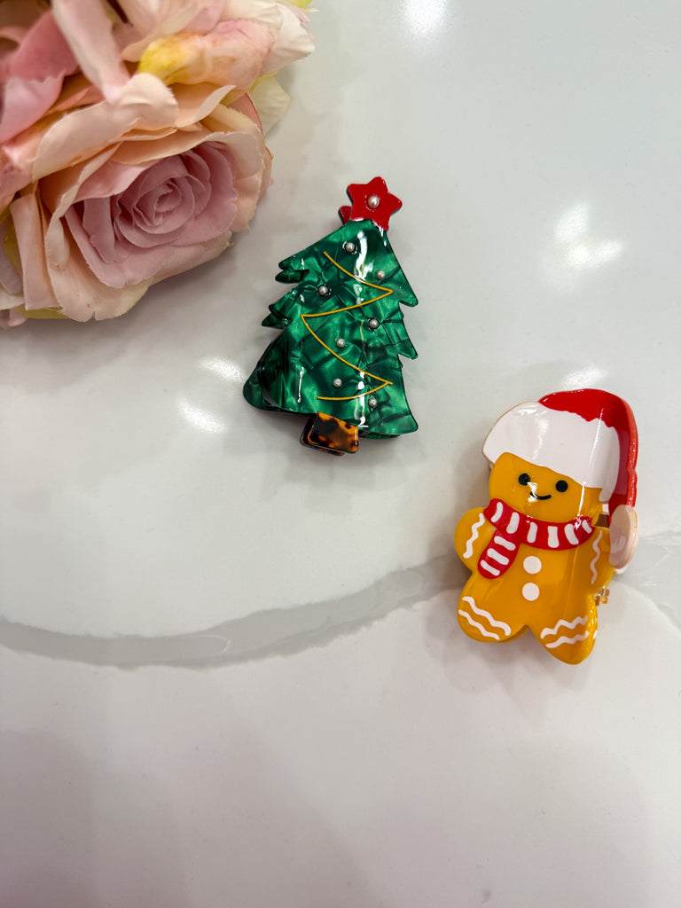 Holiday Hair Clips *Final Sale*