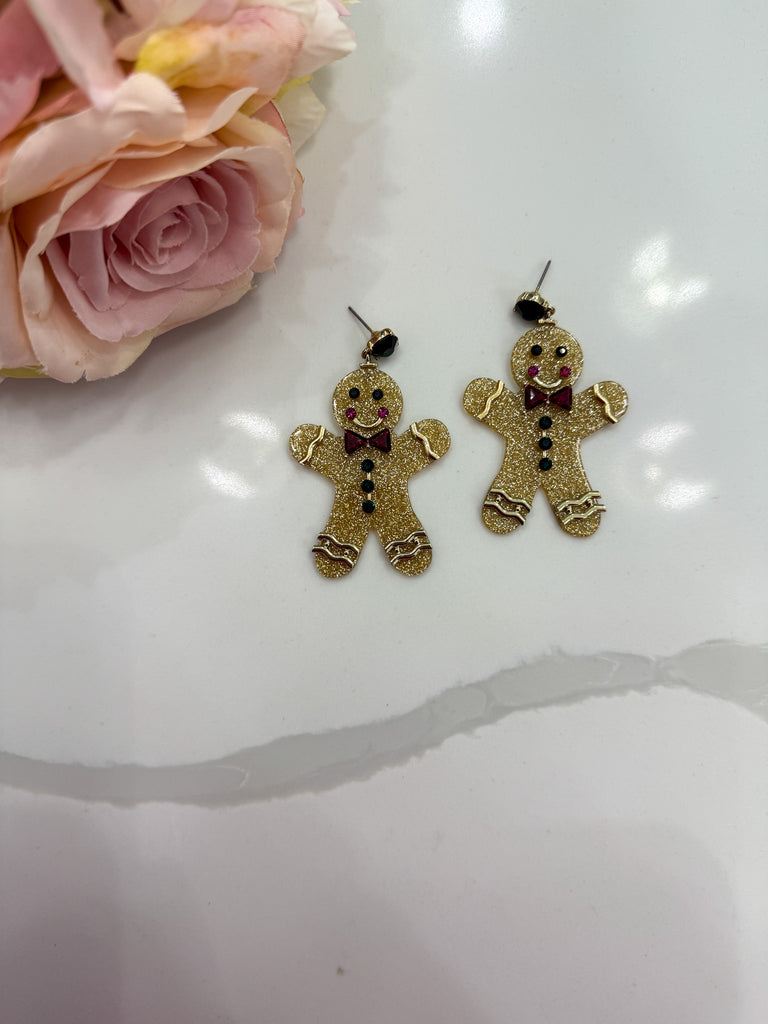Gingerbread Man Earrings *Final Sale*