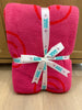 Pink/Red Reversible Smiley Blanket *Final Sale*