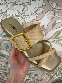 Dakar Sandals in Natural