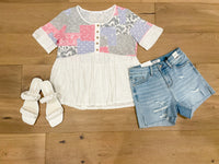 *BELLES & DOORBUSTER* Easy Like Summer Top *Final Sale*