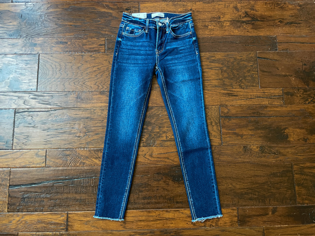 Vervet Emerson Mid Rise Skinny Jeans