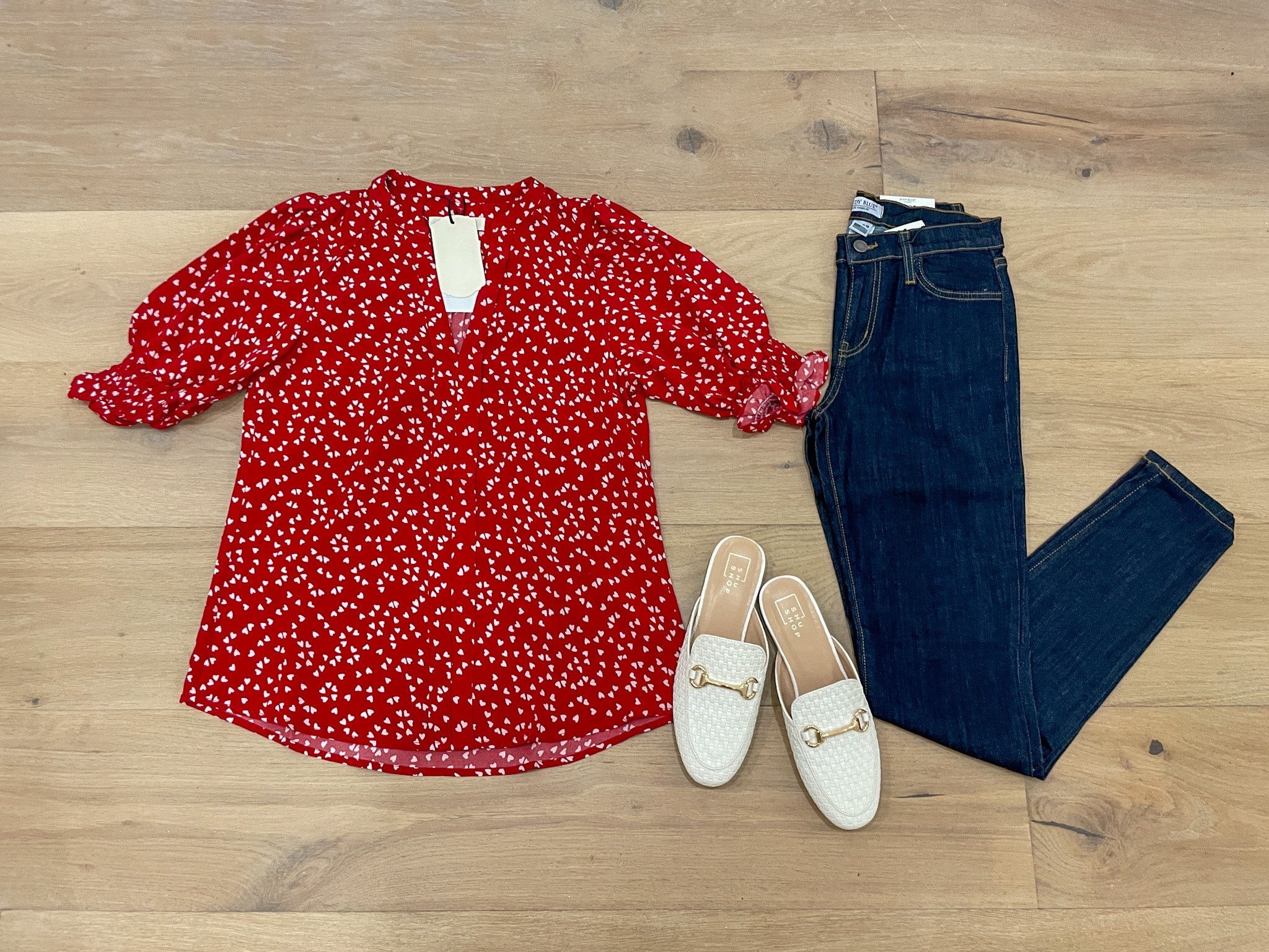 Heart's Desire Puff Sleeve Top