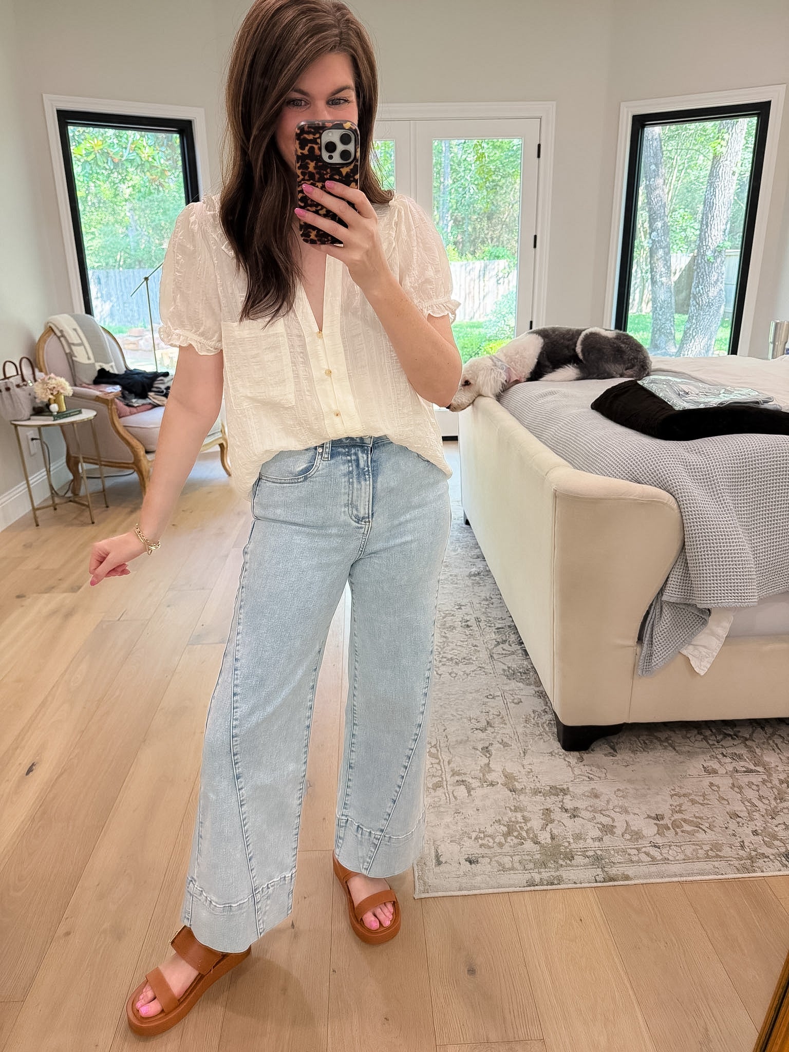 Princeton Top in Off White