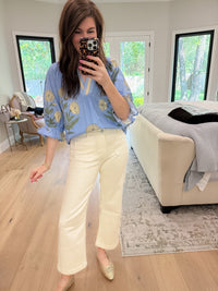 Fresh Pick Top in Periwinkle