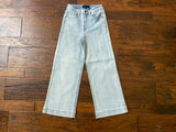 Risen Jones Cropped Wide Leg Jeans