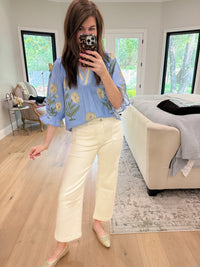 Fresh Pick Top in Periwinkle