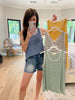 *BELLES & DOORBUSTER* In Line Tank in Multiple Colors *FINAL SALE*