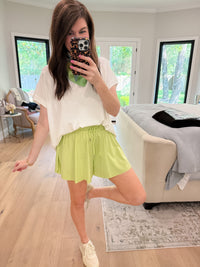 Weekend Sprint Shorts in Lime
