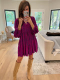 Berry Boheme Dress