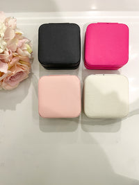 Take the Trip Travel Jewelry Box in Multiple Colors *Final Sale*