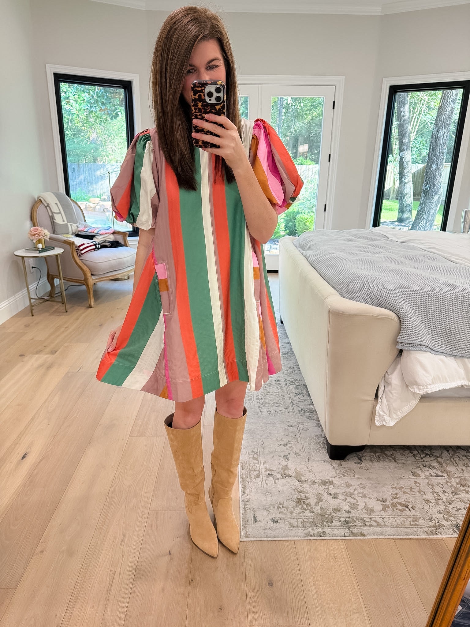 Happy Together Striped Dress