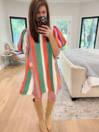 Happy Together Striped Dress