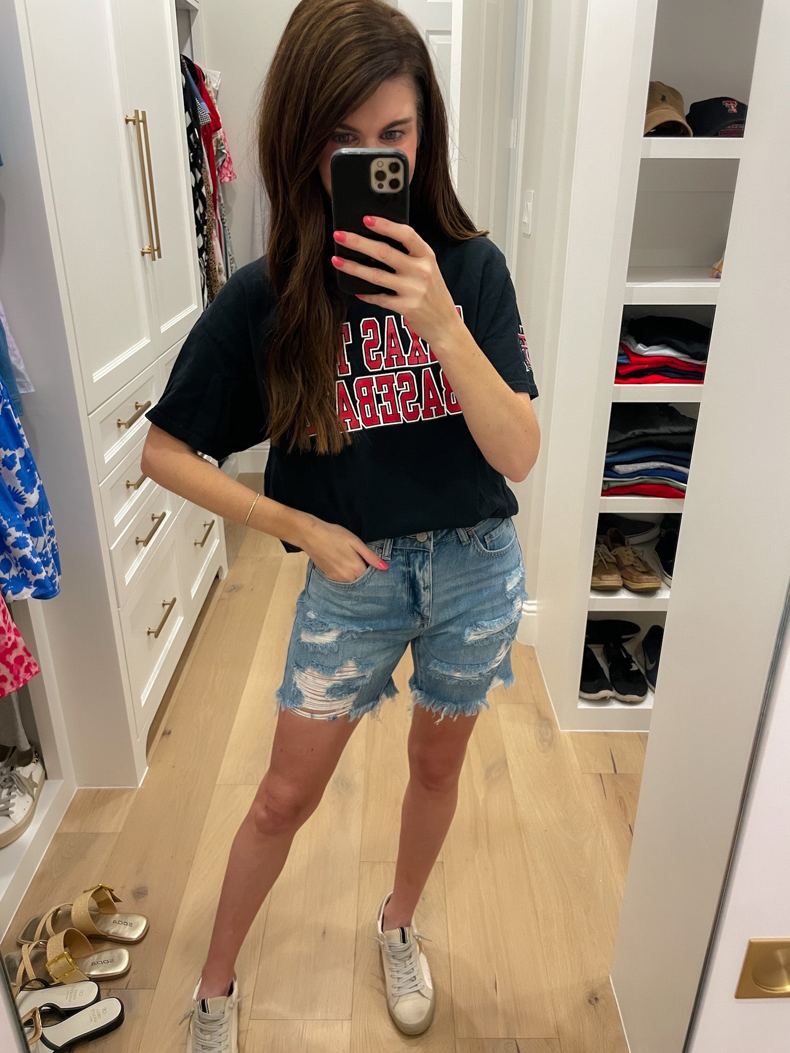 SALE! Cool Mom Distressed Shorts *Final Sale*