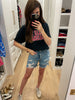 SALE! Cool Mom Distressed Shorts