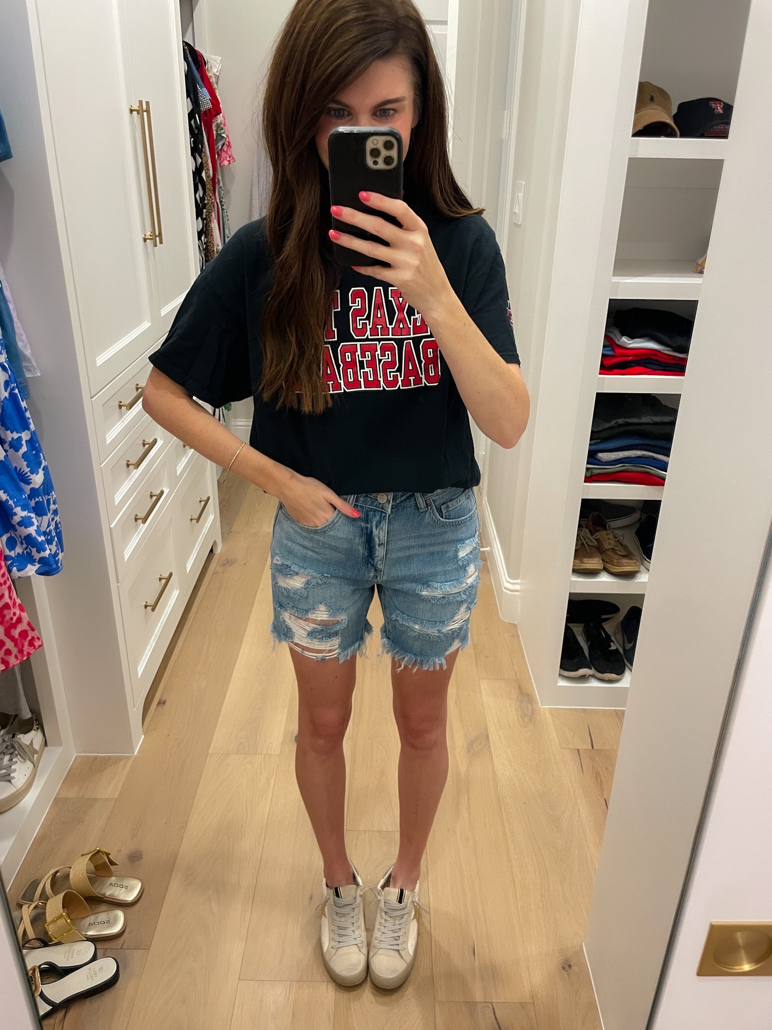 SALE! Cool Mom Distressed Shorts *Final Sale*