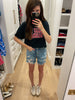 SALE! Cool Mom Distressed Shorts