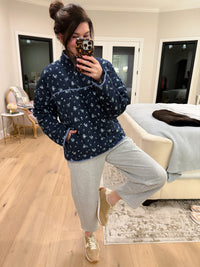 Bloom & Cozy Quilted Pullover