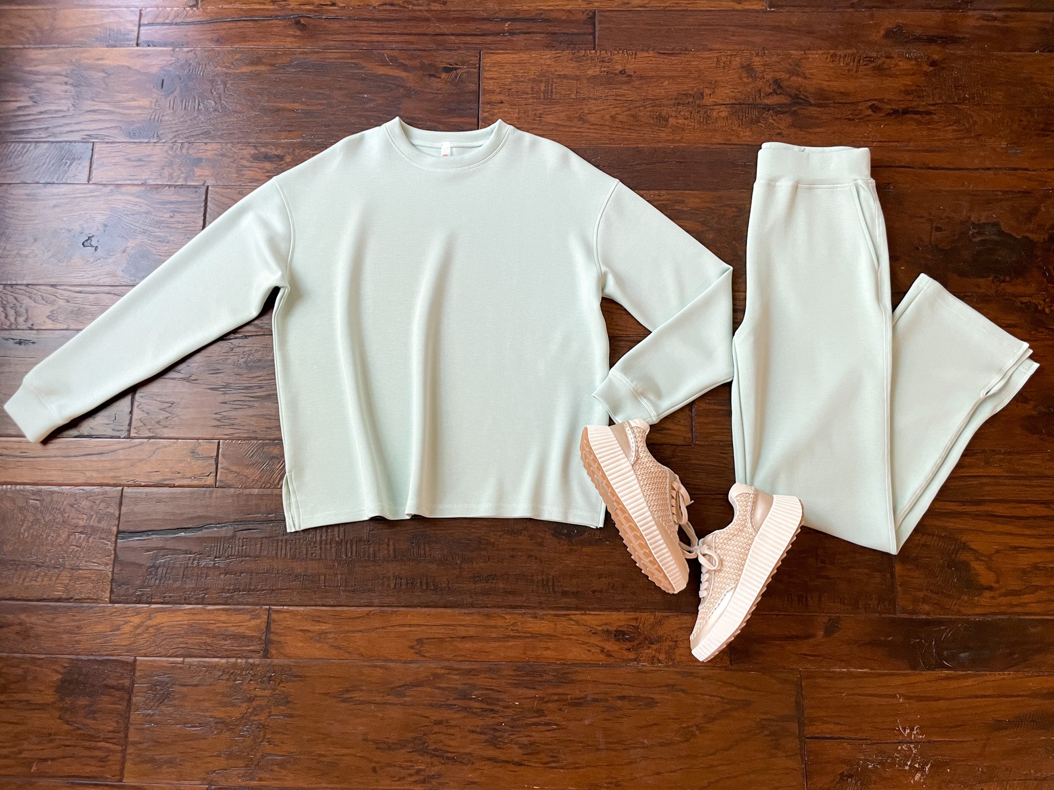 SALE! Mono B Lighter than Air Elevated Lounge Pants in Surf Spray *Final Sale*