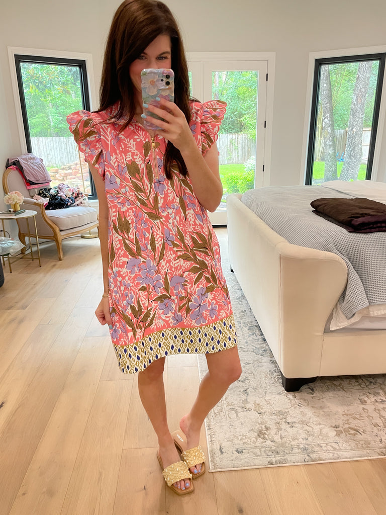 Garden Getaway Athletic Dress
