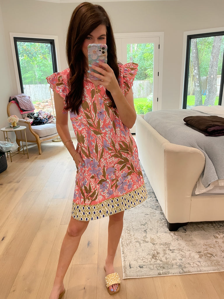 Garden Getaway Athletic Dress