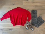 New Favorite Sweater in Red
