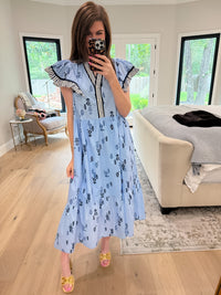 Shoreline Charm Midi Dress