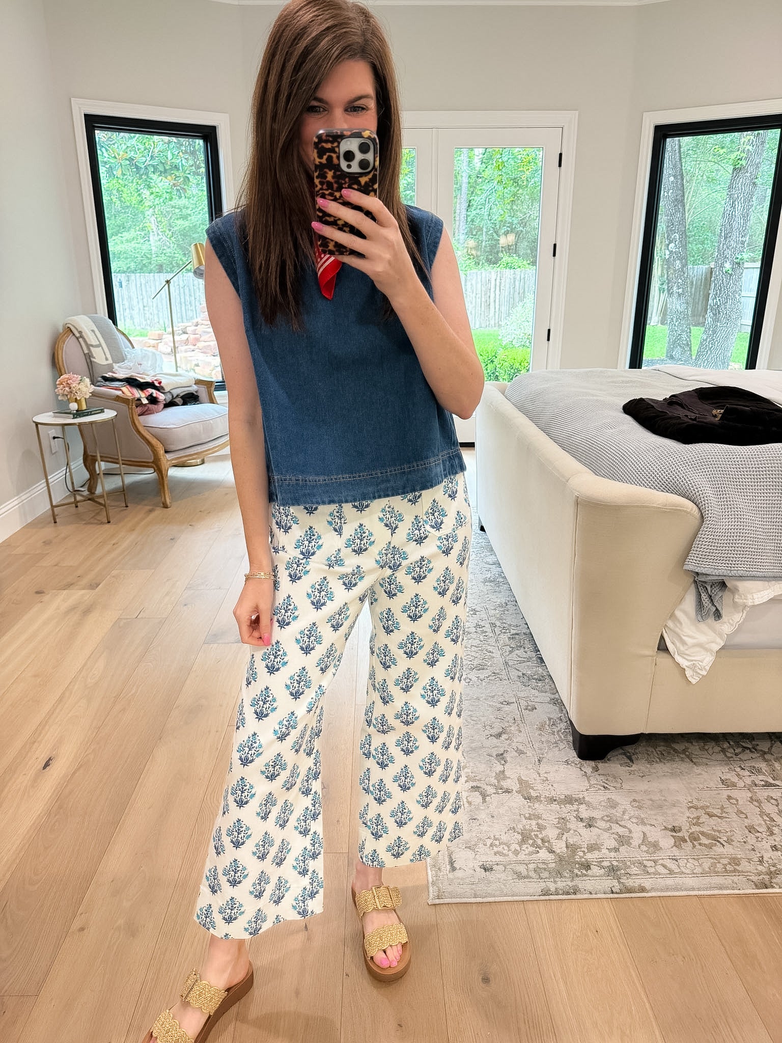 Portofino Printed Jeans