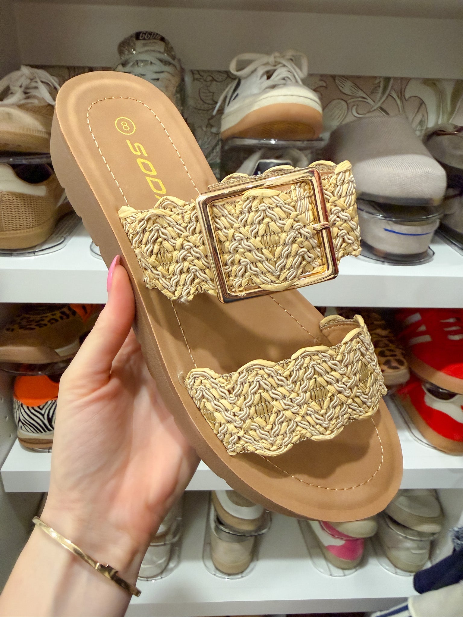Trail Raffia Sandals
