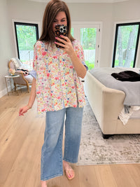 Floral Reverie Jacquard Button Down