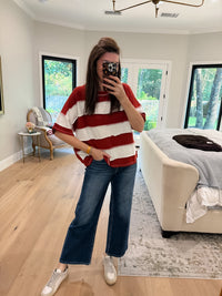 DOORBUSTER! Around Town Striped Top in Multiple Colors *Final Sale*