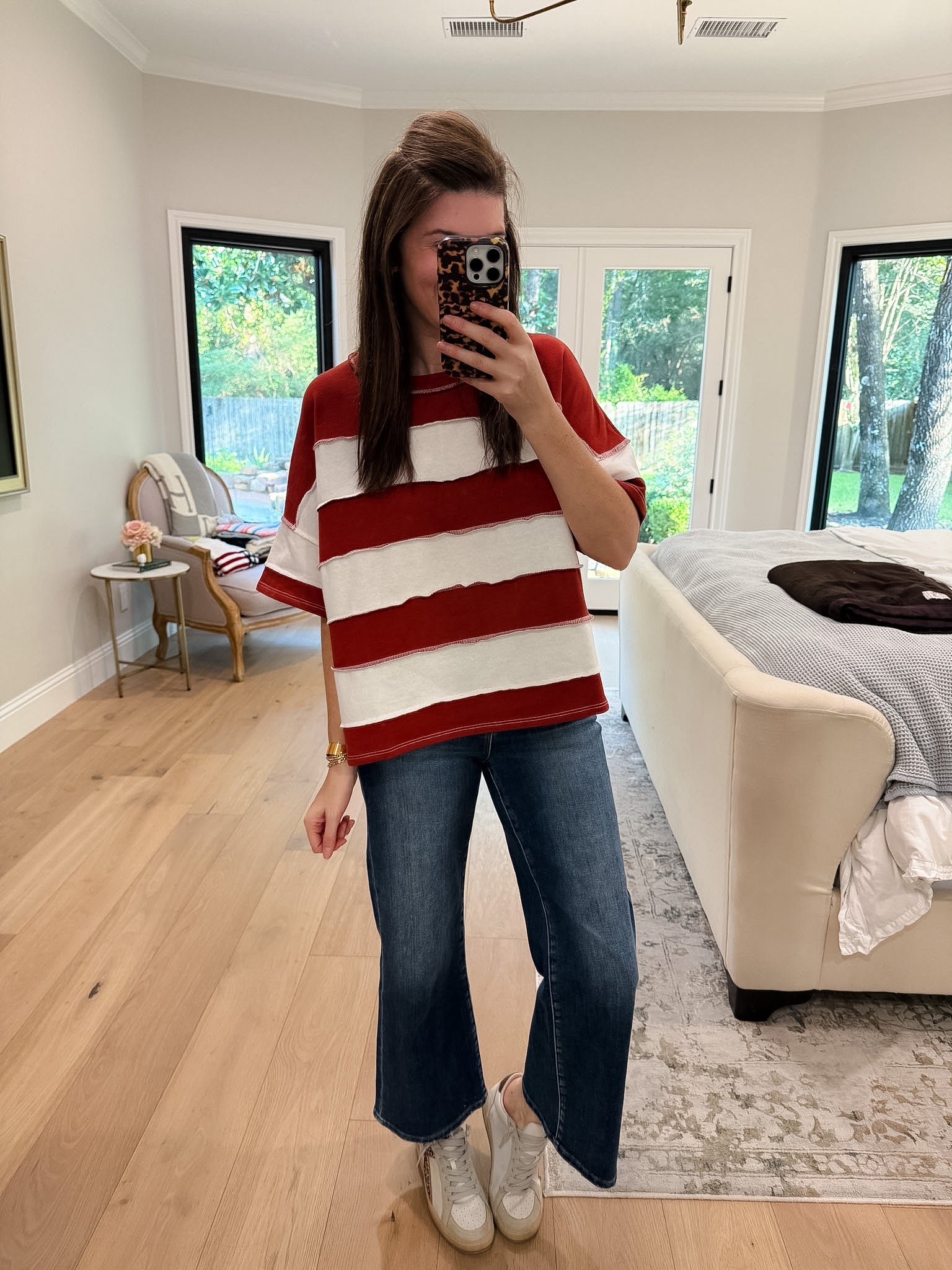 DOORBUSTER! Around Town Striped Top in Multiple Colors *Final Sale*