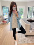 Carefree Spots Tee in Tan