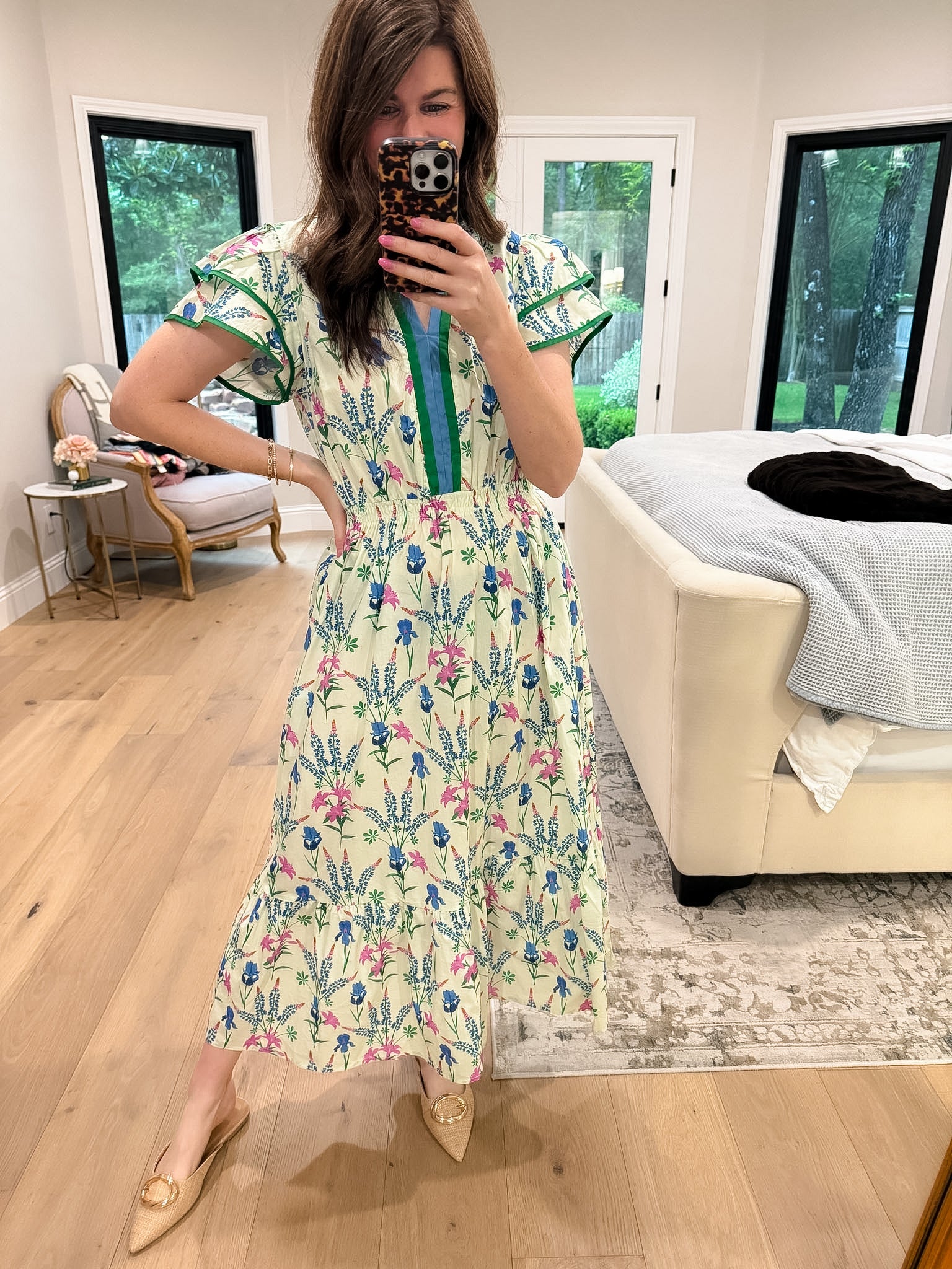 Willowbrook Floral Midi Dress