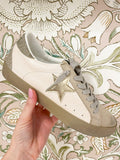 Shu Shop Paula Sneakers in Bone Snake