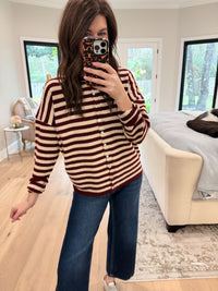 Favorite Layer Stripe Cardigan