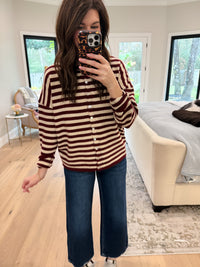 Favorite Layer Stripe Cardigan