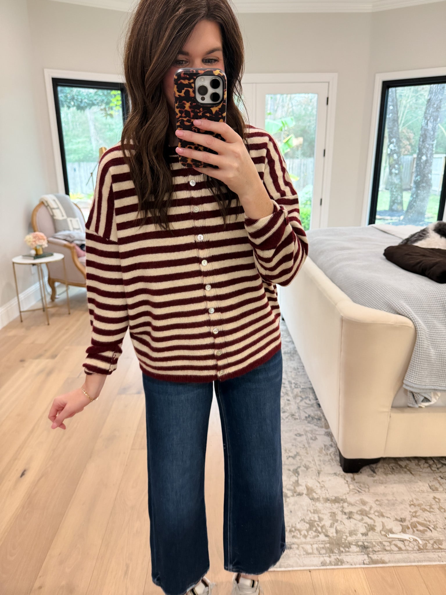 Favorite Layer Stripe Cardigan