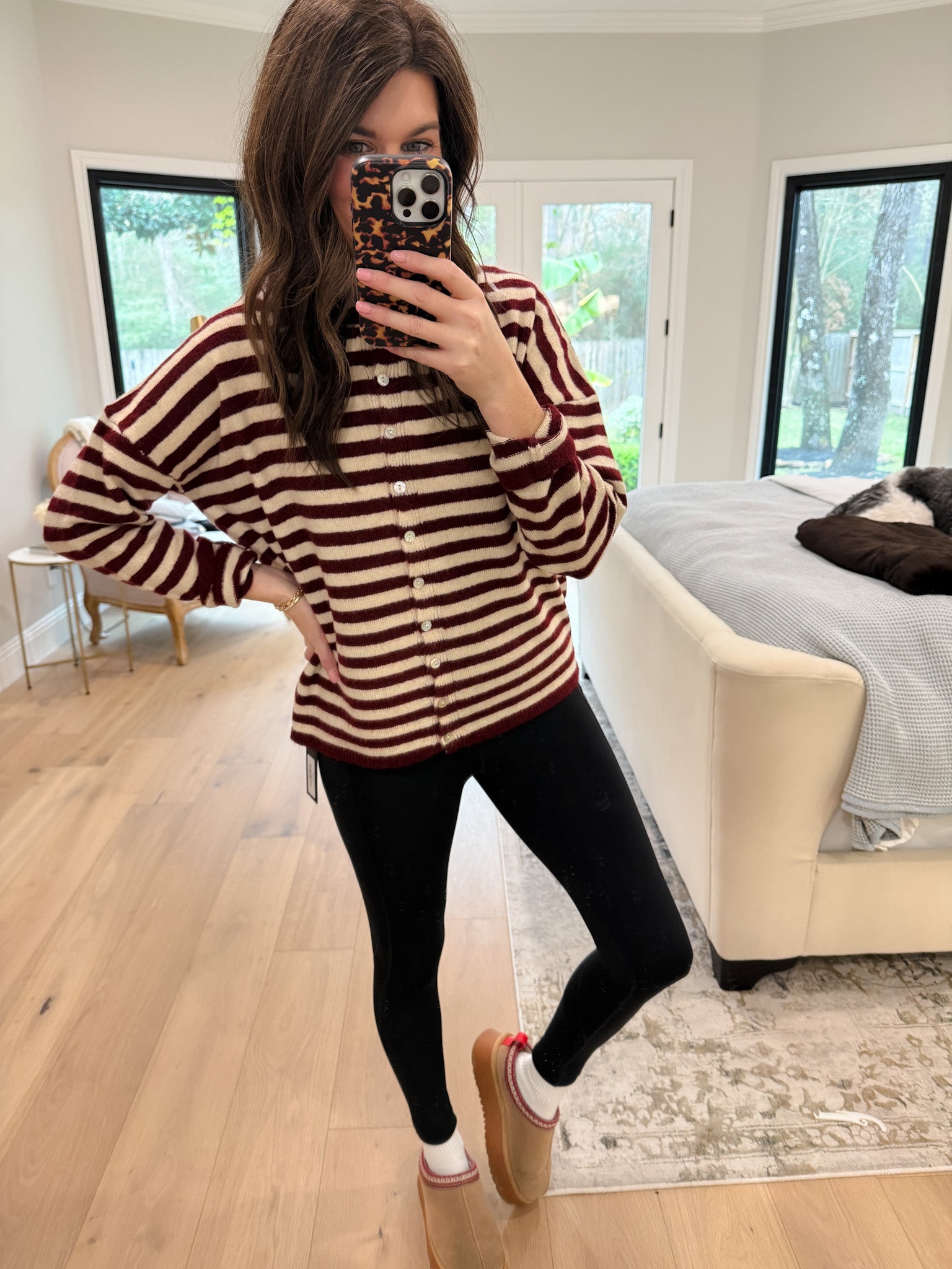 Favorite Layer Stripe Cardigan