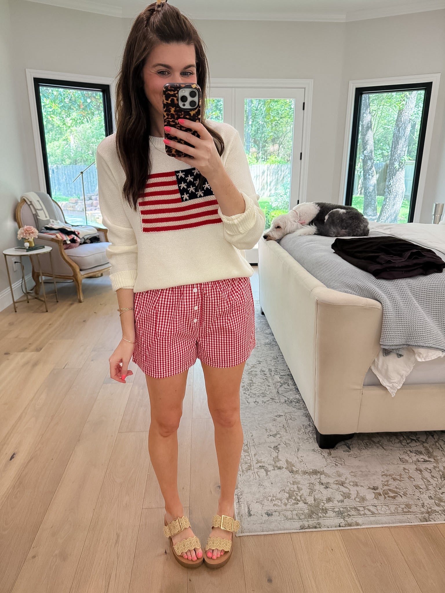 Picnic Perfect Gingham Boxer Shorts