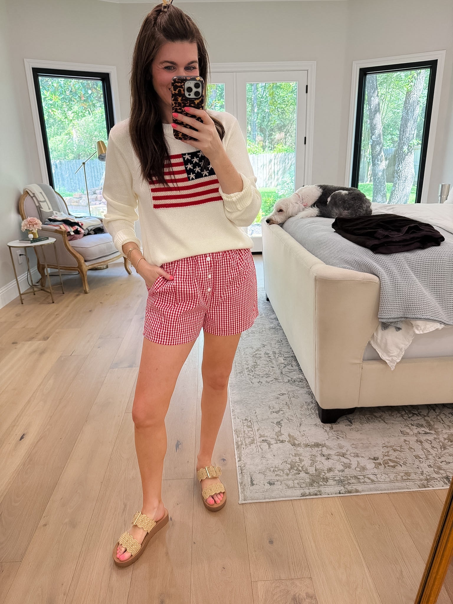 Picnic Perfect Gingham Boxer Shorts