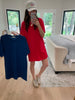 *BELLES & DOORBUSTER* Liberty T-Shirt Dress in Multiple Colors *FINAL SALE*