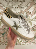 Shu Shop Reba Sneakers in Gold Crinkle