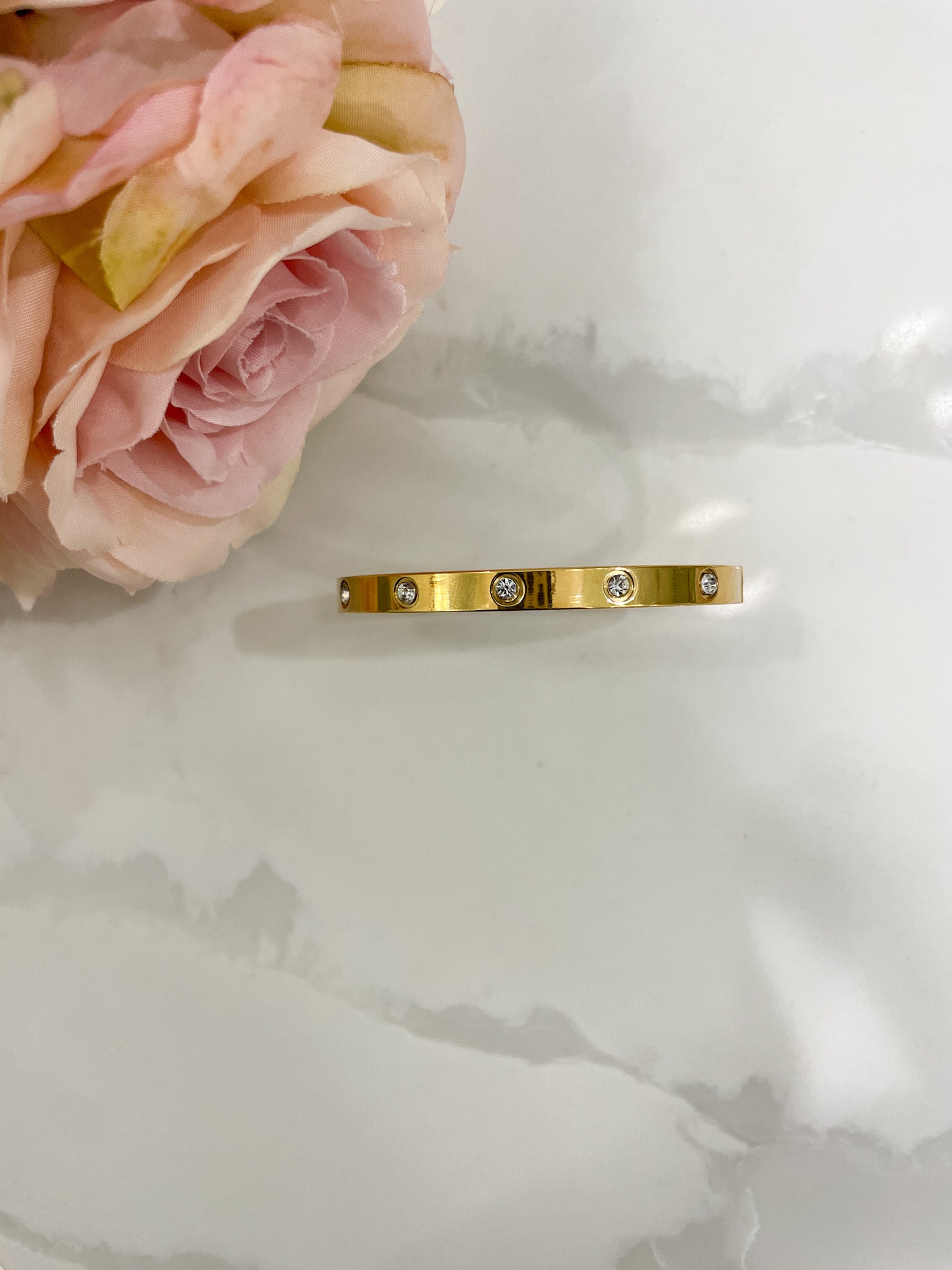 Nothing But Love Hinged Bracelet *Final Sale*