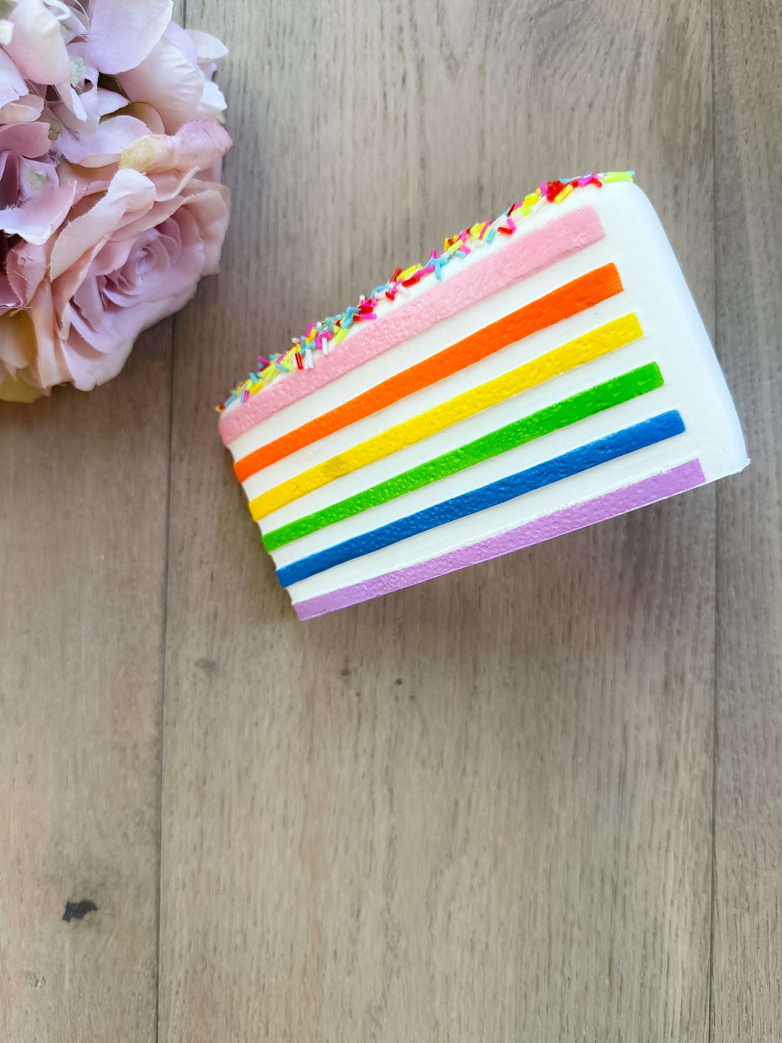 Rainbow Cake Squishy *Final Sale*
