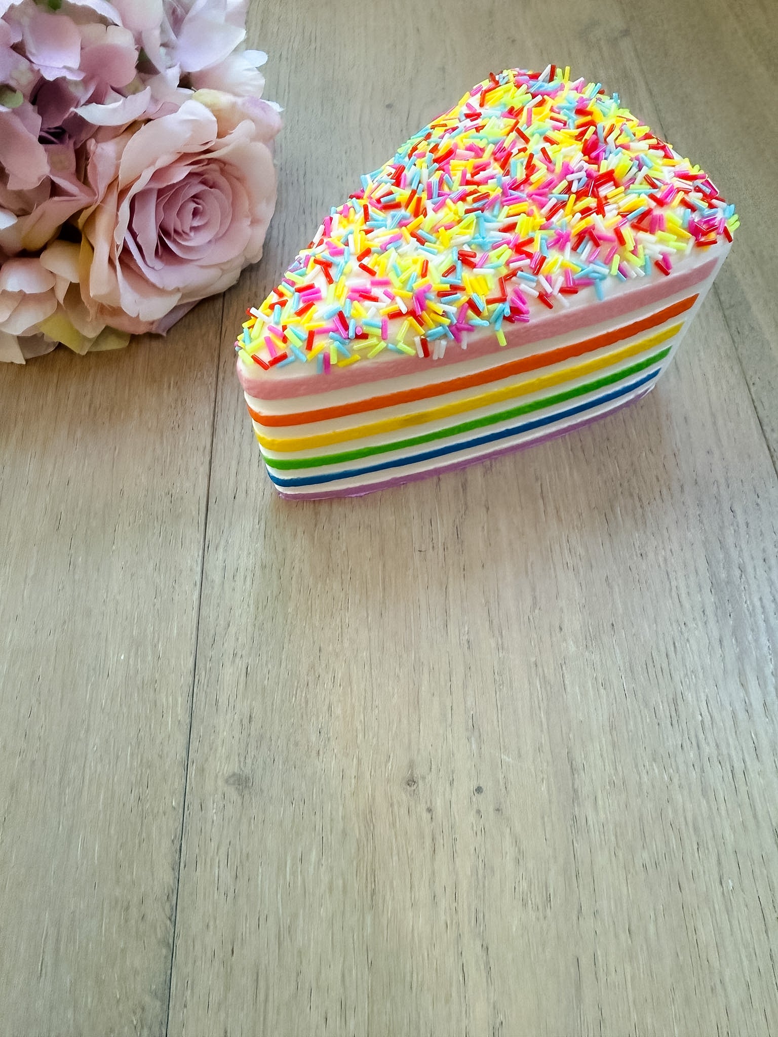 Rainbow Cake Squishy *Final Sale*
