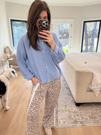 Layer It On Cardigan in Sky