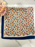 Rose Garden Bandana in Navy *FINAL SALE*